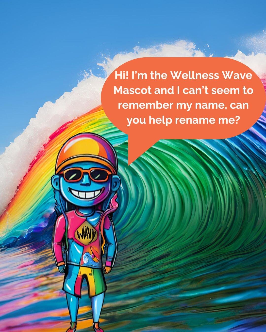 Wellness Wave Mascot